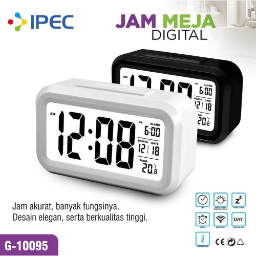 jam meja digital alarm