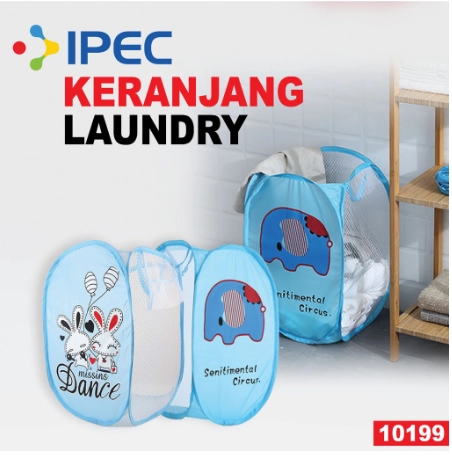 keranjang baju lipat