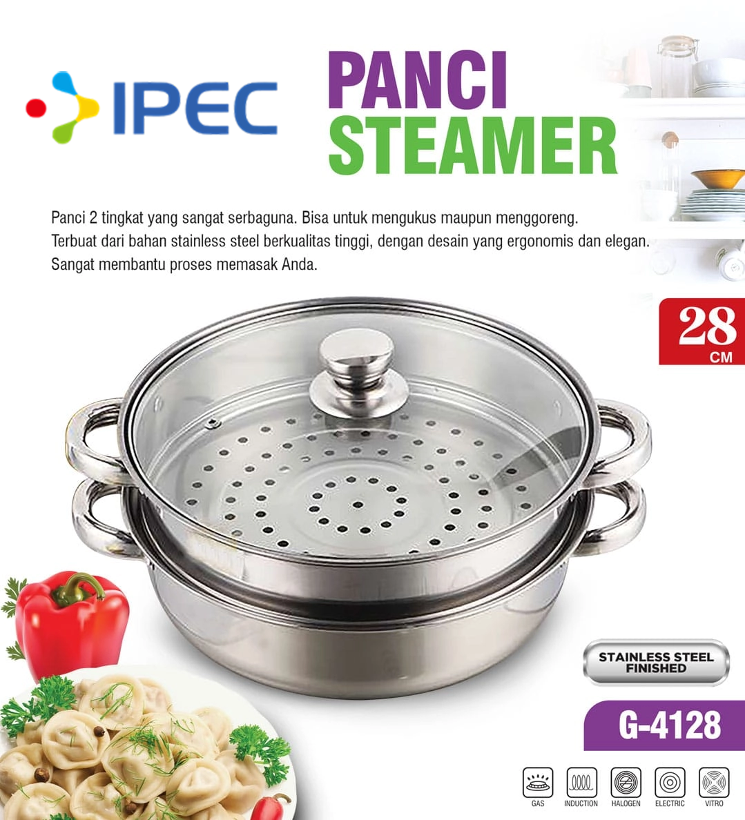 panci steamer