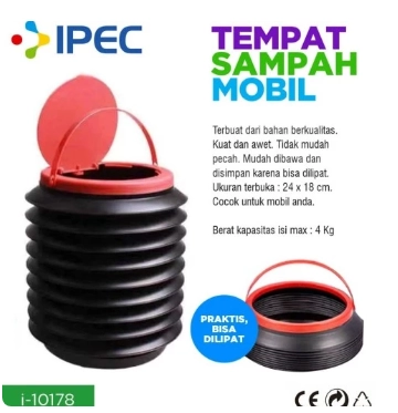 tempat sampah mobil